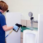 CR2 touch-free restroom cleaner